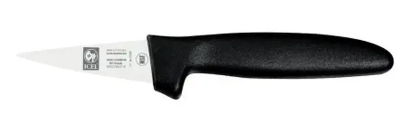 Нож для разделки птицы 70/190 мм. черный Poly Icel /1/12/