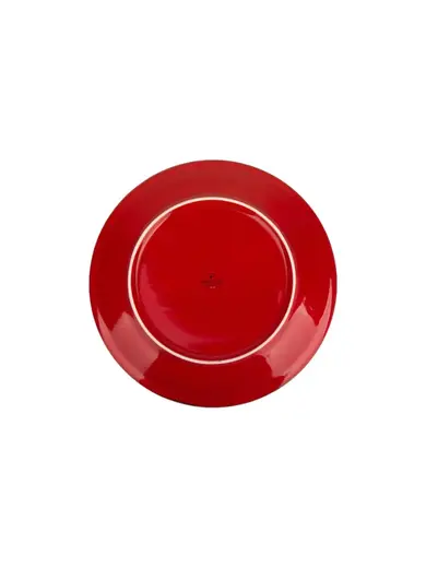 Набор десертных тарелок Porland Seasons 18 см (4 предмета), красный