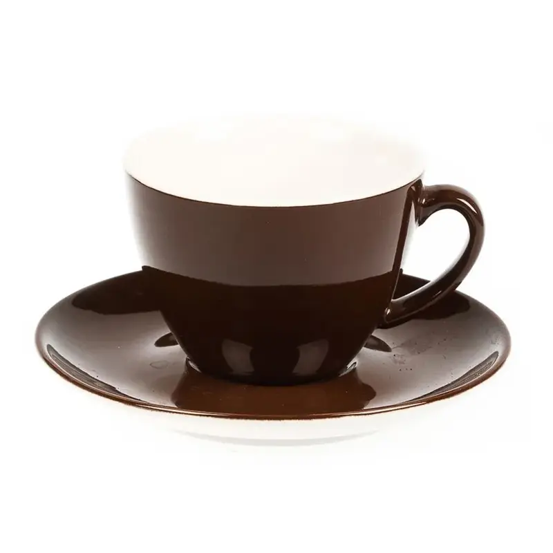 Чайная пара 200 мл коричневая d 8,6 см h6,4 см Barista (Бариста) P.L. Proff Cuisine [6]