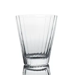 Стакан Олд Фэшн 340 мл "Fire Optical" d 9,4 см h10,7 см оптические грани дно овал P.L. - BarWare [6]