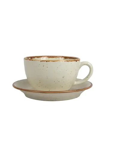 Набор чайных пар Porland Seasons 340 мл (4 предмета), бежевый