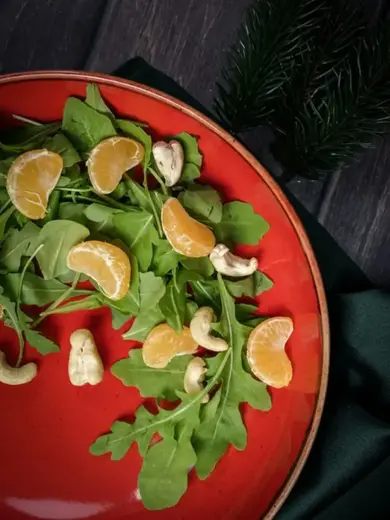 Набор салатников Porland Seasons 22 см (2 предмета), красный, 835 мл