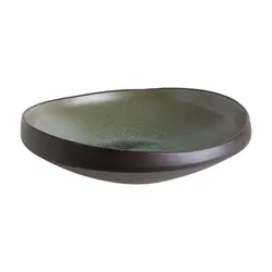 Тарелка d=210 мм. глубокая 775 мл. h=55 мм. Лагун Олив Bonna /1/6/