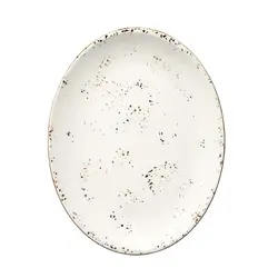 Блюдо овальное 310*240 мм. Грейн, форма Мув /1/6/582/