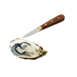 Нож для устриц 60/160 мм. ручка дерев. Tellier /1/12/