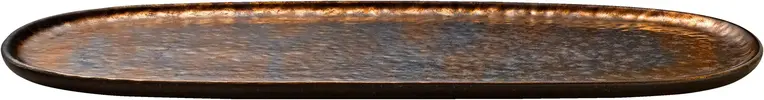 Блюдо овальное без рима 30x15 см, NIVO METALLIC, World of Colours
