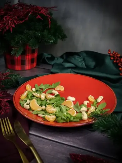 Набор обеденных тарелок Porland Seasons 28 см (2 предмета), красный