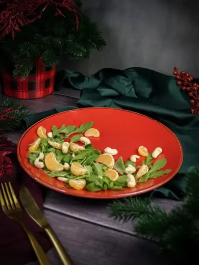 Набор обеденных тарелок Porland Seasons 28 см (2 предмета), красный