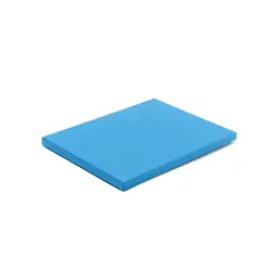 Доска разделочная с силиконовыми ножками GN 1/1 53x32,5x2 см, полиэтилен PE-500, цвет голубой