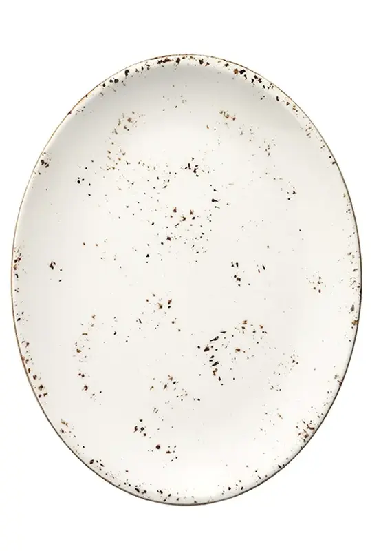 Блюдо овальное 250*190 мм. Грейн, форма Мув /1/12/756/