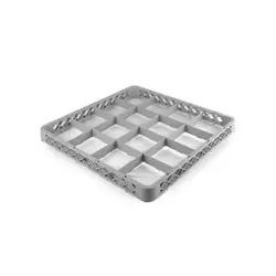 Надстройка для кассеты (72978) 500*510*40 мм. 16 ячеек 115*115*40 мм. серая п/п Tribeca /1/6/