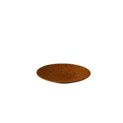 Тарелка мелкая 21,5 см, цвет коричневый, Barcelona