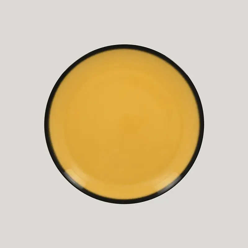 Тарелка круглая RAK Porcelain LEA Yellow 29 см (желтый цвет)