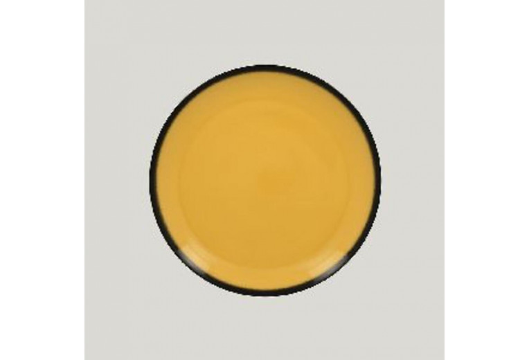 Тарелка круглая RAK Porcelain LEA Yellow 29 см (желтый цвет)