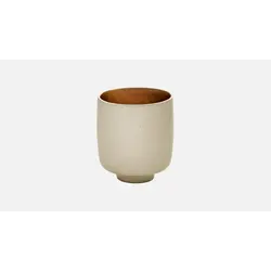 Кружка без ручки 320 мл, d 8 см, h 9,5 см, цвет коричневый, Nara