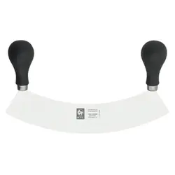 Нож для овощей 270 мм. с двумя ручками, черный PRACTICA Icel /1/