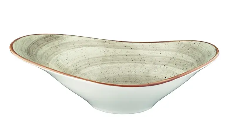 Салатник овальный 270*190 мм. 750 мл. h=74/85 мм. Террин Bonna /1/6/270/