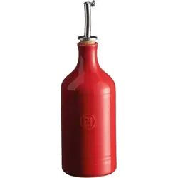 Бутылка для масла и уксуса 400 мл. d=75 мм. h=240 мм. красная керам Emile Henry /1/3/