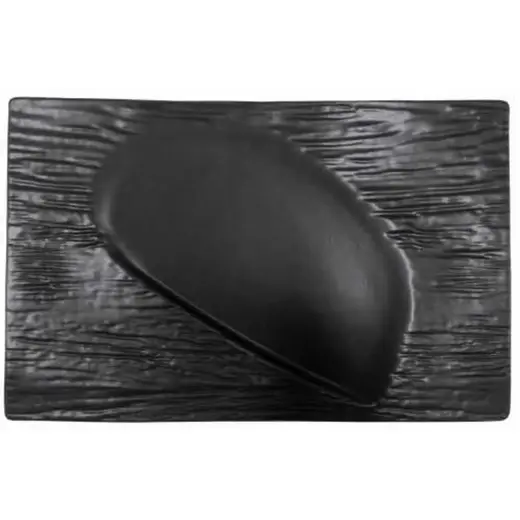 Блюдо черное прямоугольное Matsuyama 30*19 см, P.L. Proff Cuisine [6]