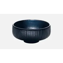 Салатник (с рельефом) 1,46 л, d 21 см, h 7 см, цвет черный, Nara