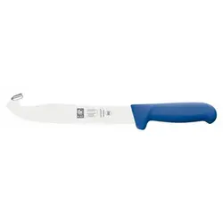 Нож для разделки рыбы 210/340 мм. с крючком и зацепом, синий SAFE Icel /1/6/