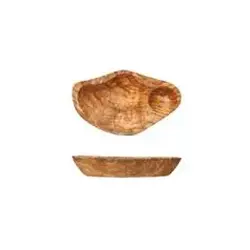Тарелка, из оливкового дерева, 14x10CM