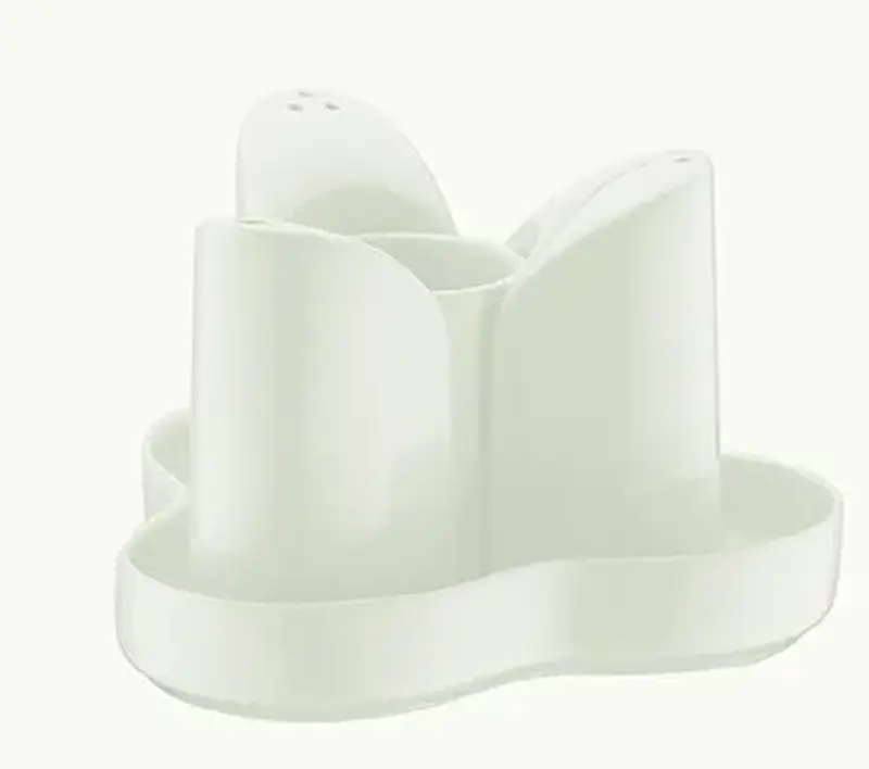 Набор для специй 4 пр. на подставке Белый Bonna /1/48/ 