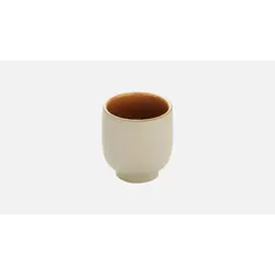 Чашка без ручки 100 мл, d 7 см, h 6,6 см, цвет коричневый, Nara