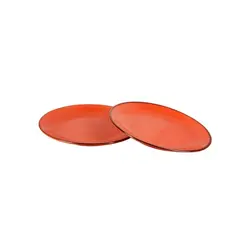 Набор обеденных тарелок Porland Seasons 28 см (2 предмета), оранжевый