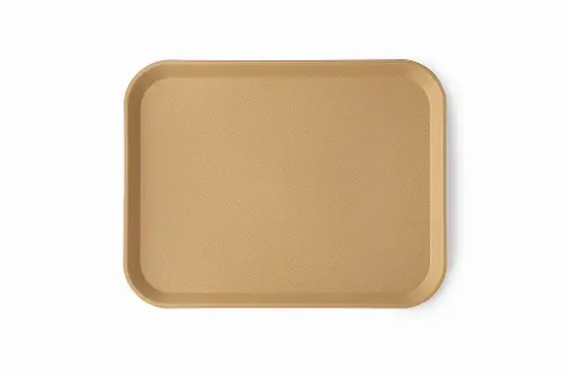 Поднос 34,5*26,5 см. бежевый поверхность классик (106) MGprof /1/10/
