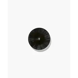 Тарелка мелкая d 14 см, h 0,7 см, цвет белый/черный, декор 6, DÉ