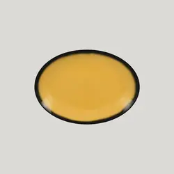 Блюдо овальное RAK Porcelain LEA Yellow 26 см (желтый цвет)