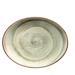 Блюдо овальное 360*280 мм. Террин, форма Мув Bonna /1/6/348/