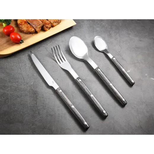 Ложка столовая 21,3 см "Garwin" Pakka Wood P.L. Proff Cuisine