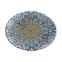 Блюдо овальное 360*280 мм. Альхамбра, форма Мув Bonna /1/6/348/