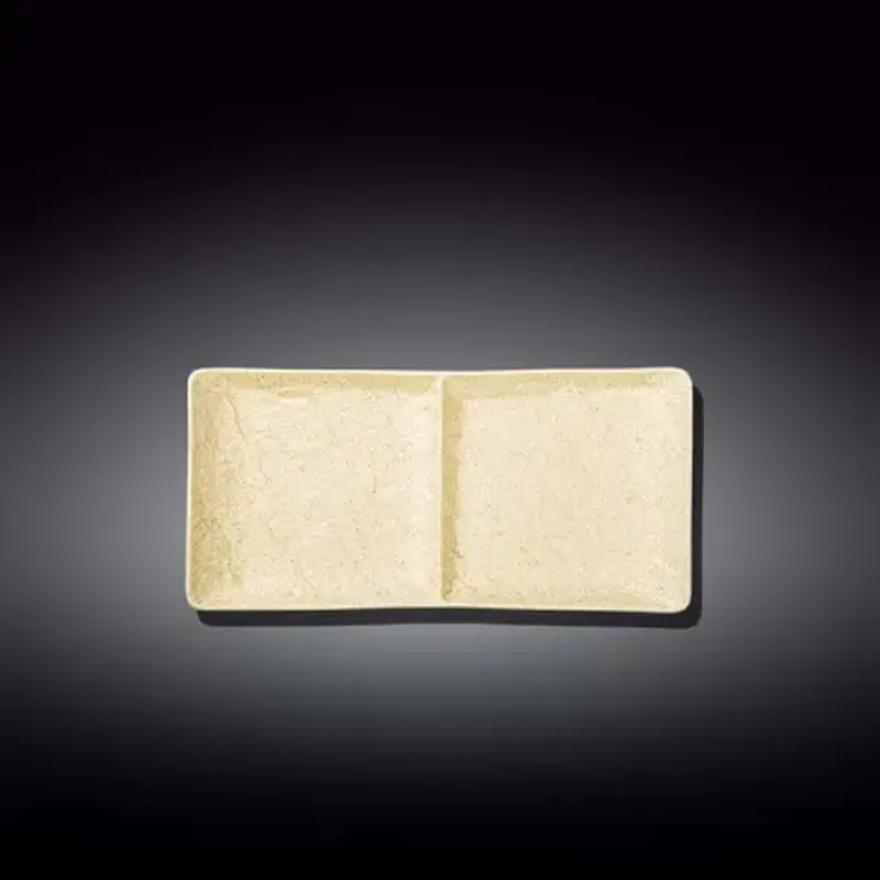 Менажница 2-х секц. 270*130 мм. Сэнд Wilmax /3/24/