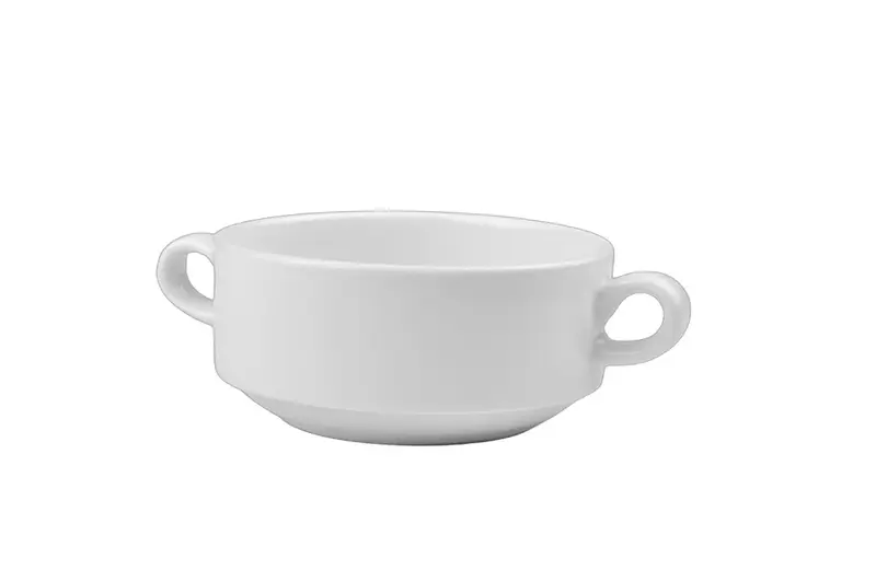 Бульонница 300 мл. d=110 мм. h=50 мм. (тарелка подст. 69991) Белый, форма Банкет Bonna /1/ 