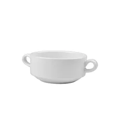 Бульонница 300 мл. d=110 мм. h=50 мм. (тарелка подст. 69991) Белый, форма Банкет Bonna /1/ 