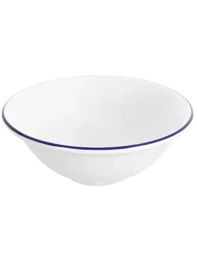 Салатник Porland Vaso Piccolo DS19 16 см, кант синий