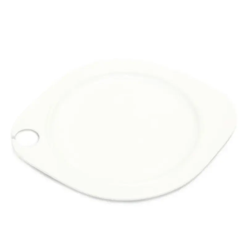 Тарелка 27,5*22,5 см овальная фуршетная с выемкой белая фарфор P.L. Proff Cuisine [6]