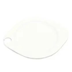 Тарелка 27,5*22,5 см овальная фуршетная с выемкой белая фарфор P.L. Proff Cuisine [6]