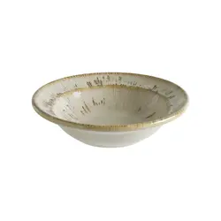 Салатник d=160 мм. 160/320 мл. h=42 мм. Снэл Песок, форма Гурмэ Bonna /1/12/744