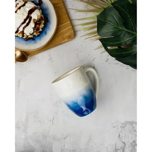 Кружка 400 мл голубая d 9 см h11 см фарфор "The Sun Eco" P.L. Proff Cuisine [4]