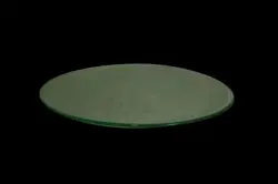 Блюдо для подачи круглое d=300 мм. стекло 3D /1/12/