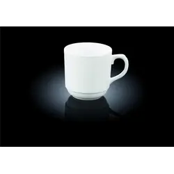 Кружка 220 мл. d=75 мм. h=75 мм. штабелир. Wilmax (блюдце 47707) /6/48/