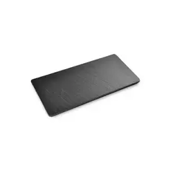 Блюдо для подачи прямоуг. 27*13 см. h=0,7 см. черное, сланец MGprof /1/20/