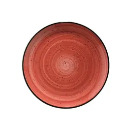 Тарелка d=250 мм. Гурмэ красная Bonna /1/12/648/