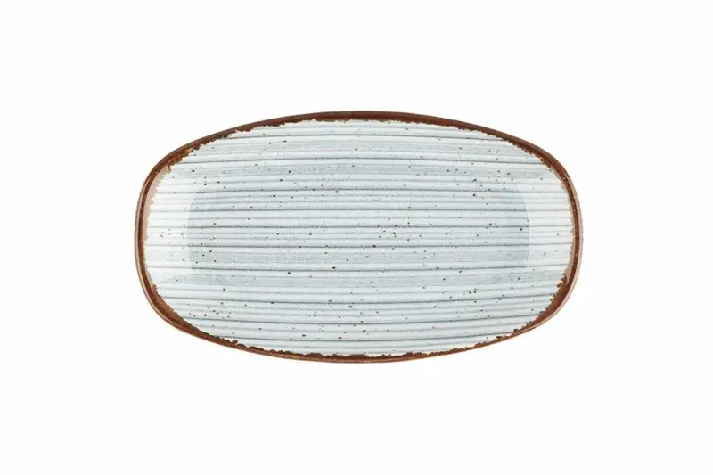 Hypnosis Light Blue Блюдо овальное 19 см