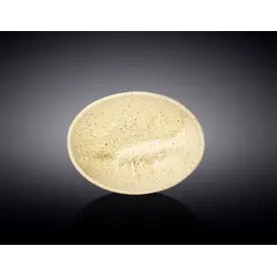 Салатник овальный 190*150 мм. 450 мл. h=60 мм. Сэнд Wilmax /3/36/