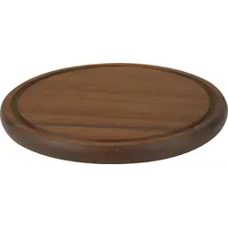 Доска для подачи круг. d=300 мм. с желобком, бук LAVA /1/